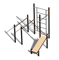 Спортивный комплекс воркаут ВС-98 в Барнауле