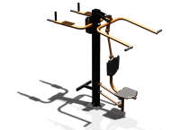 Уличный тренажер "Верхняя тяга Брусья Пресс" УТ339 в Барнауле Уличный тренажер "Верхняя тяга Брусья Пресс" УТ339 в Барнауле