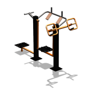 Уличный тренажер "Штурвал Пресс Супертвистер" УТ301 в Барнауле