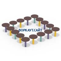 Бум-бревно Квадрат ДСК 3543 в Барнауле