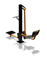 Уличный тренажер "Жим ногами Твистер" УТ305 в Барнауле