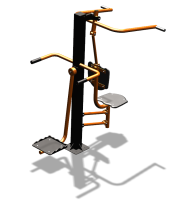 Уличный тренажер "Верхняя тяга Маятник" УТ338 в Барнауле