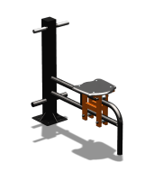 Уличный тренажер "Каталка одинарная" УТ 123 в Барнауле