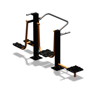 Уличный тренажер "Шпагат Шагомер Твистер" УТ302 в Барнауле