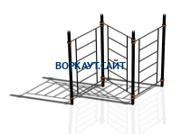 Спортивный комплекс воркаут ВС-80 в Барнауле