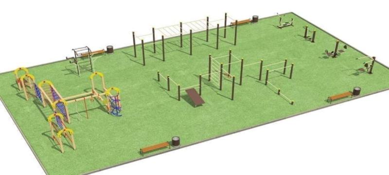 Проект спортивной площадки для любого возраста - 1 096 200 рублей. в Барнауле