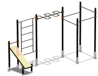 Спортивный комплекс воркаут ВС-74 в Барнауле
