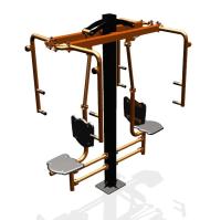 Уличный тренажер "Баттерфляй двойной"   УТ208 в Барнауле