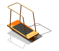 Уличный тренажер "Беговая дорожка" УТ 125 в Барнауле