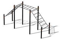 Спортивный комплекс воркаут ВС-192 в Барнауле