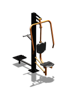 Уличный тренажер "Жим от груди Твистер" УТ328 в Барнауле