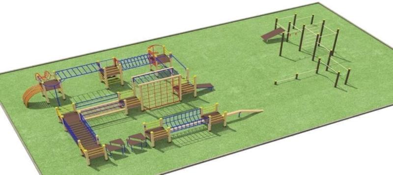 Проект спортплощадки с полосой препятствий - 1 178 100 рублей в Барнауле