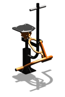 Уличный тренажер "Ковбой" УТ 107 в Барнауле