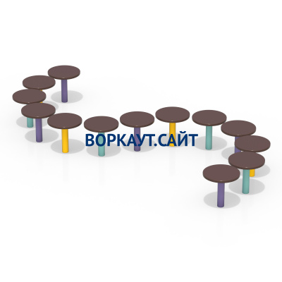 Бум-бревно Змейка ДСК 3542 в Барнауле