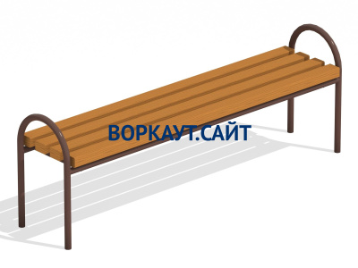 Лавочка парковая МАФ 1603 в Барнауле