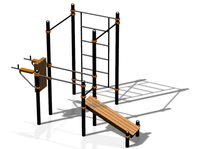 Спортивный комплекс воркаут ВС-82 в Барнауле
