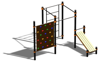 Спортивный комплекс воркаут ВС-122 в Барнауле