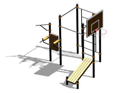 Спортивный комплекс воркаут ВС-94 в Барнауле