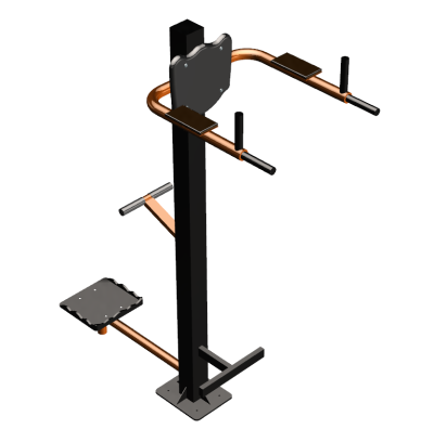 Уличный тренажер "Брусья Пресс Твистер" УТ345 в Барнауле