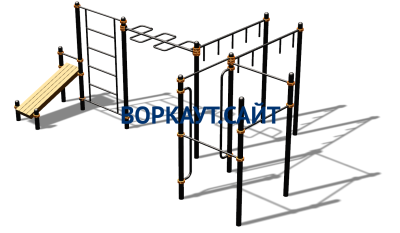Спортивный комплекс воркаут ВС-195 в Барнауле