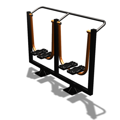 Уличный тренажер  "Шагомер двойной"   УТ214 в Барнауле
