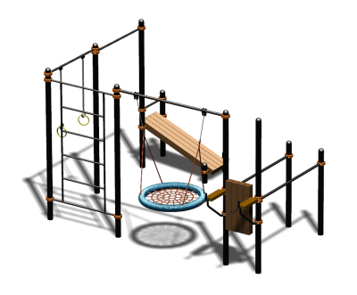 Спортивный комплекс воркаут ВС-97 в Барнауле