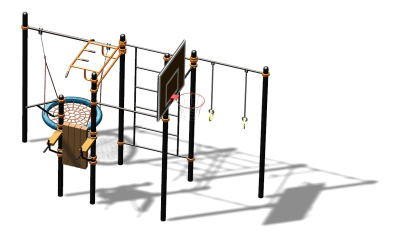 Спортивный комплекс воркаут ВС-104 в Барнауле