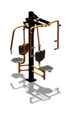 Уличный тренажер "Жим от груди Баттерфляй" УТ311 в Барнауле