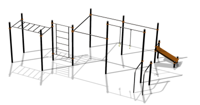 Спортивный комплекс воркаут ВС-153 в Барнауле