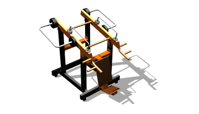 Силовой уличный тренажер  "Жим вверх"  УТ421 в Барнауле