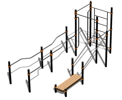 Спортивный комплекс воркаут ВС-194 в Барнауле