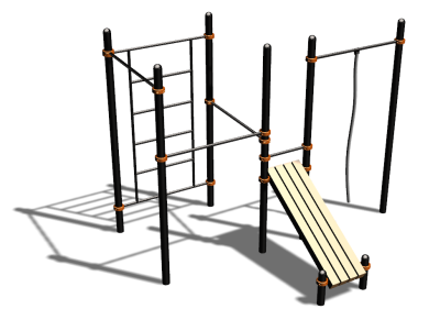Спортивный комплекс воркаут ВС-76 в Барнауле