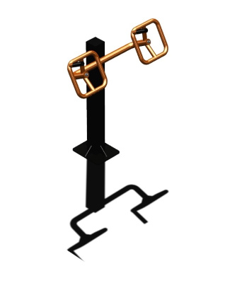 Уличный тренажер "Штурвал одинарный" УТ 122 в Барнауле