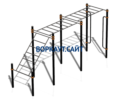Спортивный комплекс воркаут ВС-190 в Барнауле