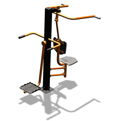 Уличный тренажер "Верхняя тяга Маятник" УТ338 в Барнауле