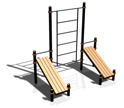 Спортивный комплекс воркаут ВС-128 в Барнауле