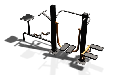 Уличный тренажер "Вело Шагомер Степпер" УТ334 в Барнауле