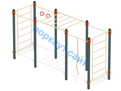 Воркаут комплекс гимнастический  ВС-24 в Барнауле
