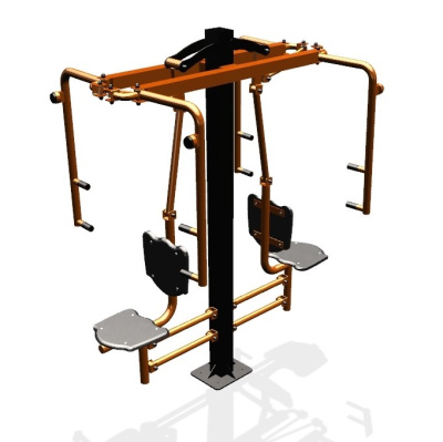 Уличный тренажер "Баттерфляй двойной"   УТ208 в Барнауле