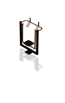 Уличный тренажер  "Маятник-пресс" УТ 104 в Барнауле
