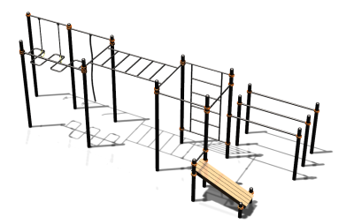 Спортивный комплекс воркаут ВС-77 в Барнауле