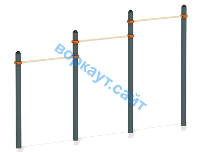 Турник тройной ВС-4 в Барнауле