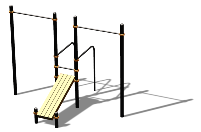 Спортивный комплекс воркаут ВС-132 в Барнауле