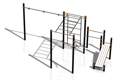 Спортивный комплекс воркаут ВС-87 в Барнауле