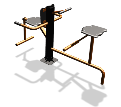 Уличный тренажер "Флекс Твистер сидя" УТ343 в Барнауле