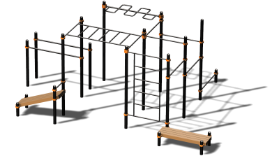 Спортивный комплекс воркаут ВС-141 в Барнауле