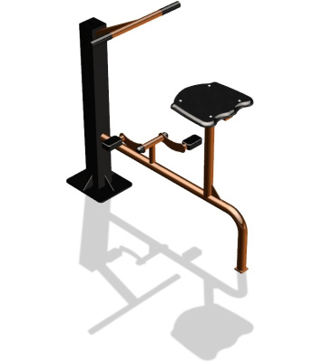 Уличный тренажер "Вело одинарный" УТ 117 в Барнауле