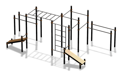 Спортивный комплекс воркаут ВС-100 в Барнауле