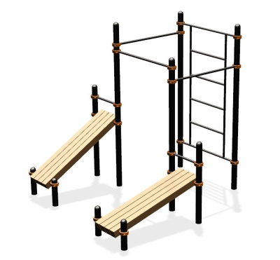 Спортивный комплекс воркаут ВС-42 в Барнауле