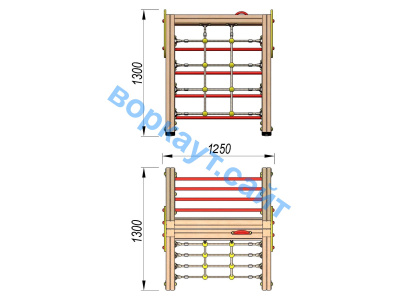 Детский спортивный комплекс ДСК 3201 в Барнауле